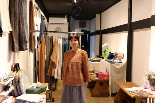 【取材記事】「ラオスの布の可能性を拡げる~梅谷菜穂~」(JICA東京)