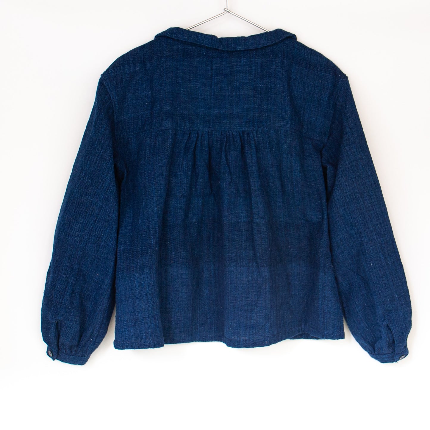 lana blouse / 藍染
