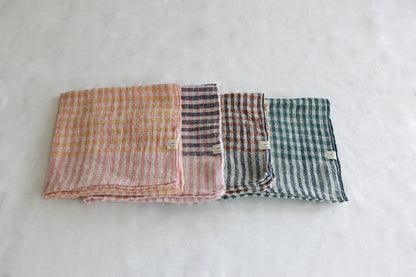 手紡ぎのやわらかいフェイスタオル