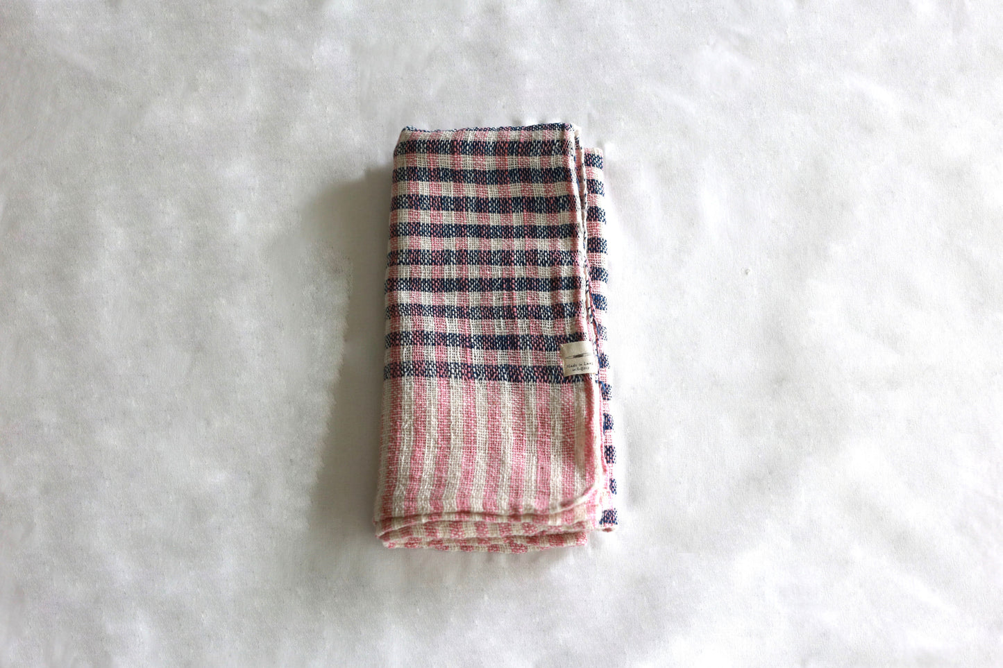 手紡ぎのやわらかいフェイスタオル