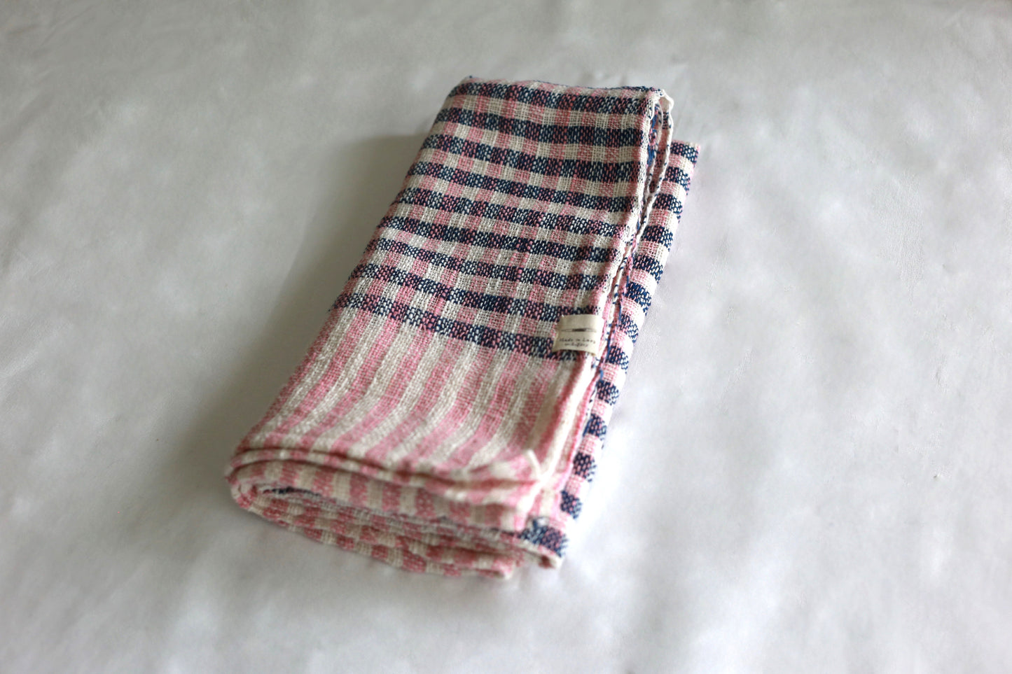 手紡ぎのやわらかいフェイスタオル