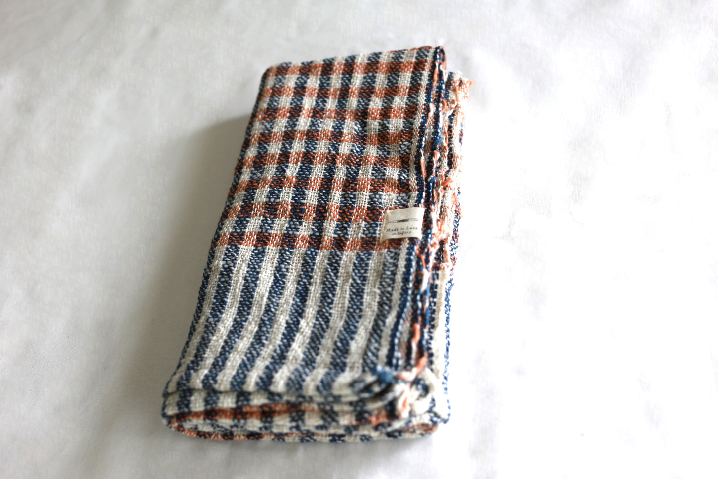 手紡ぎのやわらかいフェイスタオル