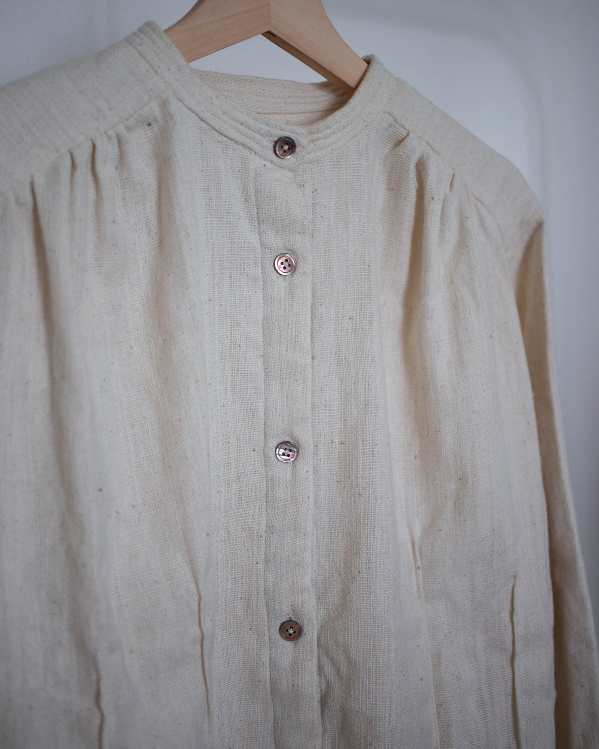 ning shirt 生成り