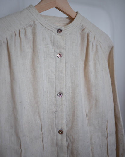 ning shirt 生成り