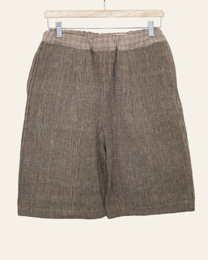 ［unisex］senn tampan pants 茶色のグラデーション織り