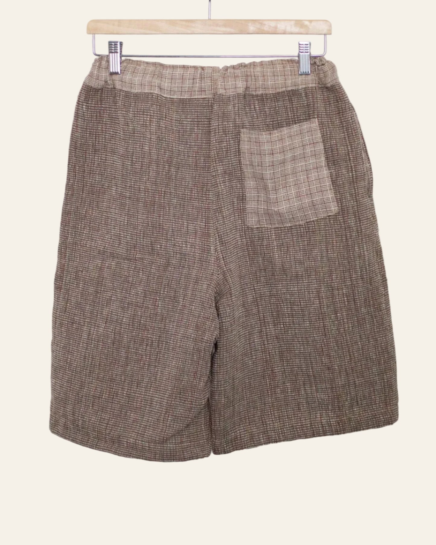 ［unisex］senn tampan pants 茶色のグラデーション織り