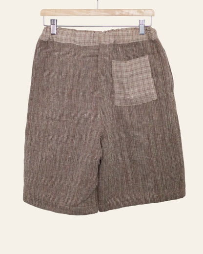 ［unisex］senn tampan pants 茶色のグラデーション織り